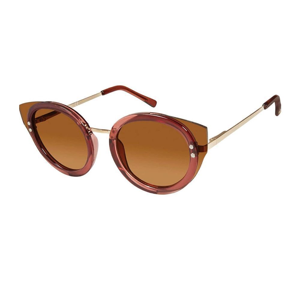 Sam Edelman womens SE116 Combo Metal UV Protective Cat-Eye Sunglasses